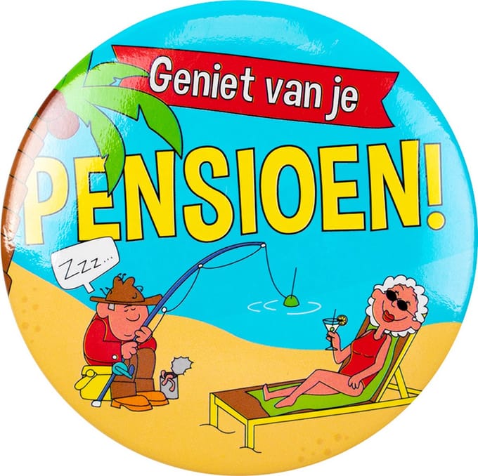 Button klein - Pensioen