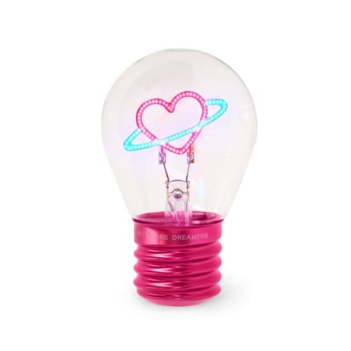 Legami bulb fiction tafellamp - planet heart