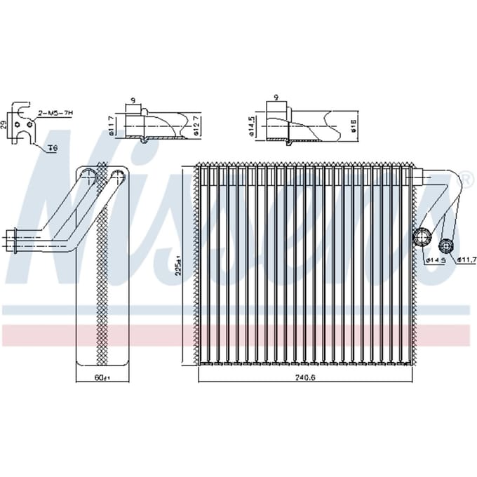 Verdamper, airconditioning NISSENS 92348