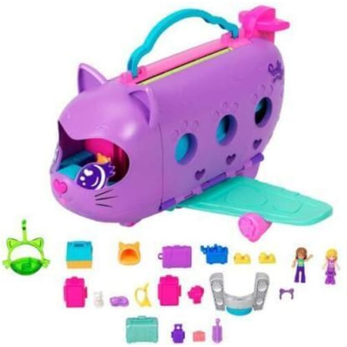 Polly Pocket Kitty Airways speelset Speelsets