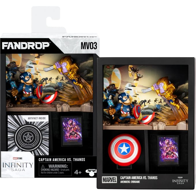 Fandrop Marvel Wave 1 Figure 2 Pack Captain America Vs Thanos