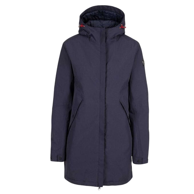 Trespass Dames TP75 Waterdichte Jas (Marineblauw)