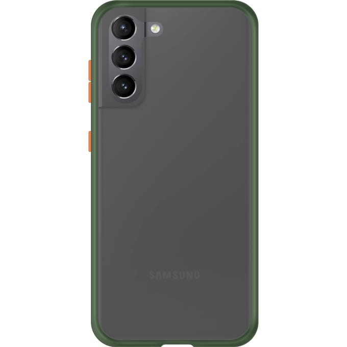 Samsung Galaxy S21 Plus Back Cover - Groen/Transparant