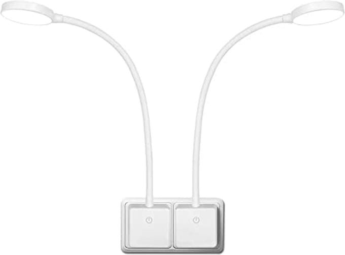 Dimbare LED Wandlamp met Flexibele Arm en Aanraakdimmer - 2-Pack