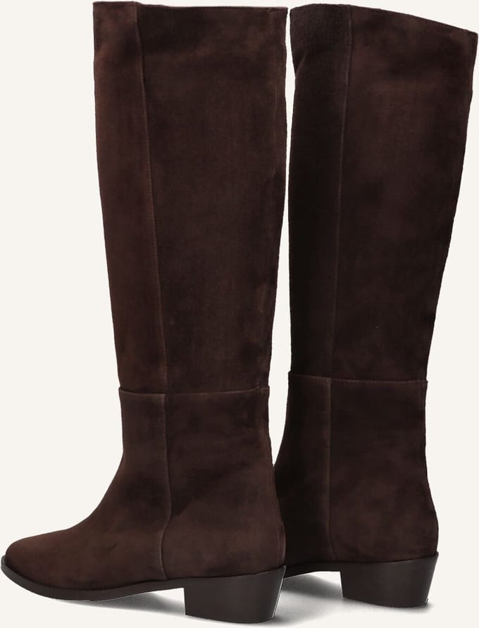 Notre-V 394492 Laarzen - Suède - Dames - Bruin - Maat 37