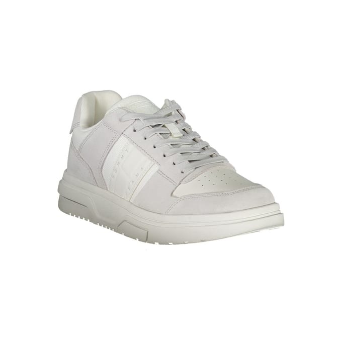 Lage Sneakers Tommy Hilfiger Baskets Tommy Hilfiger The Brooklyn en daim blanc