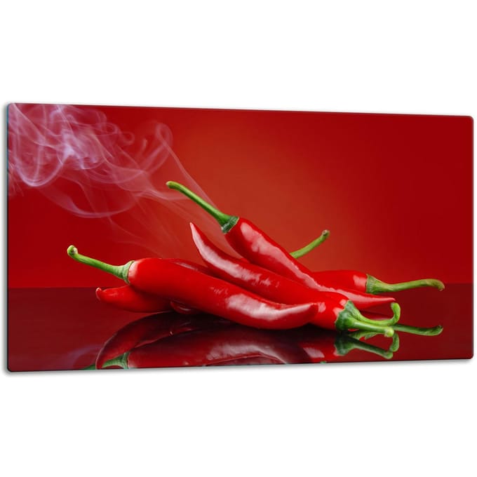 TMK ArtDeko - Snijplank - Glas - 52x30cm - Chilli