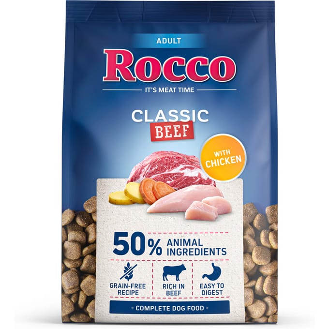 Rocco Adult Rundvlees met Kip - Voordeelpakket 5 x 1 Kg