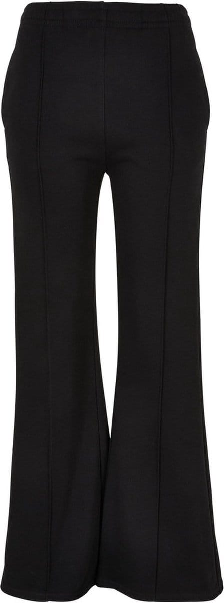 Urban Classics - Pin Tuck Terry Flared broek - XS - Zwart