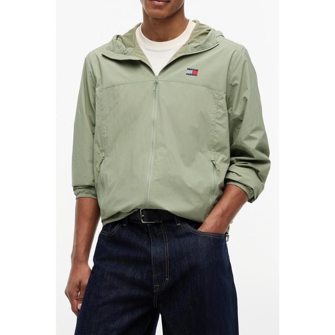 Tommy Hilfiger Chicago Packable Jacket Spring Olive Größe: L | Trench Coats Outlet | Herren | Grün