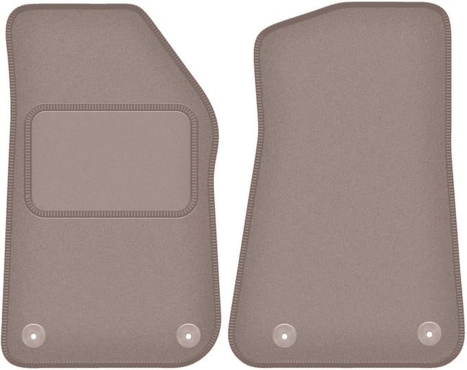 Beige voormatten voor: Jeep Wrangler JL 4XE 5-deurs (2021-2023)