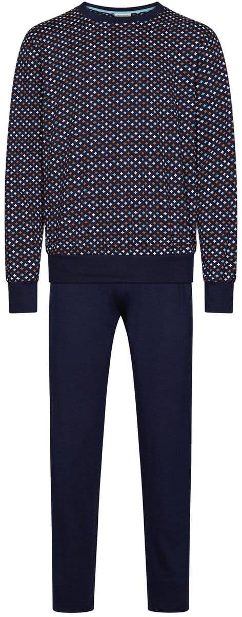 Pastunette - Pyjama - Cabana - Katoen - Blauw - Maat XXL