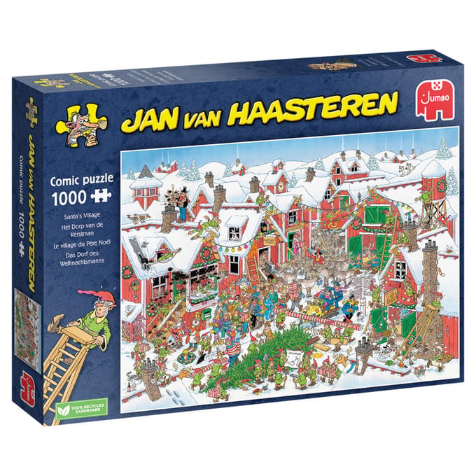 Jumbo Jan van Haasteren Het dorp van de Kerstman 1000 st Volwassenen puzzels