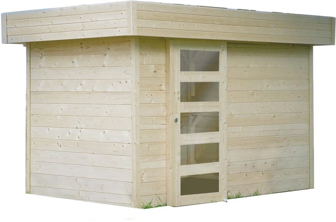 Solid Tuinhuis Superia Modern Oslo - Onbehandeld - 303x206cm