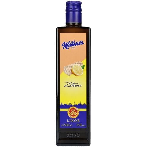 F. FISCHER 1875 Manner Zitrone Likör 15% Vol. 0,5l