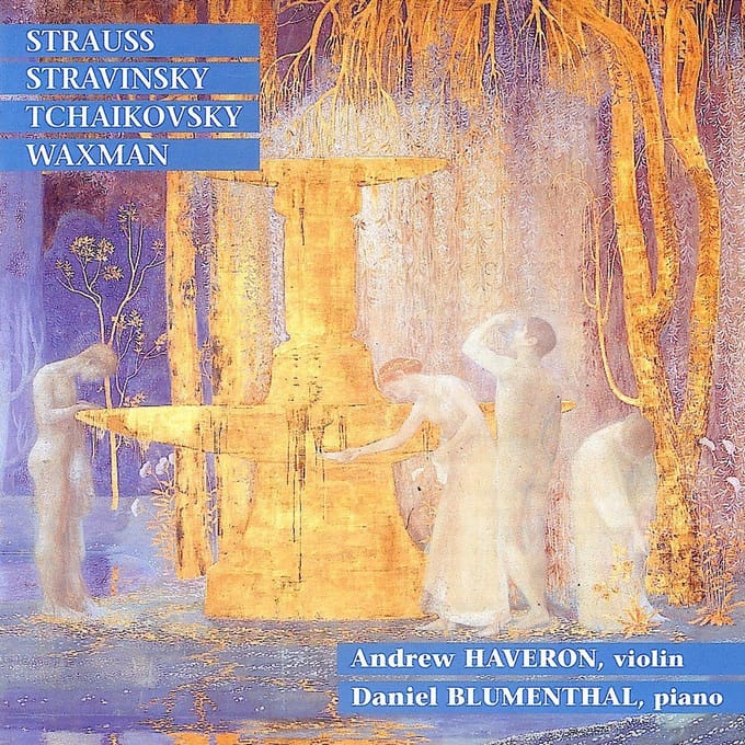 Andrew Haveron & Daniel Blumenthal - Sonata In E Flat For Violin And Piano (CD)