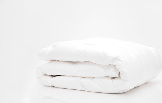 Plutex Donsdeken - 95% witte Poolse ganzendons - 140x200 - Herfst/Lente