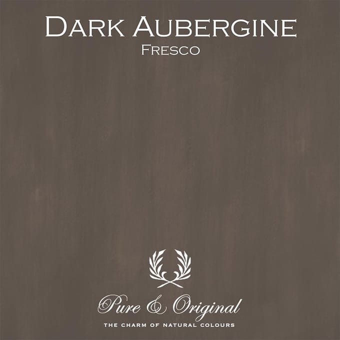 Pure & Original Fresco Kalkverf Dark Aubergine 1 L