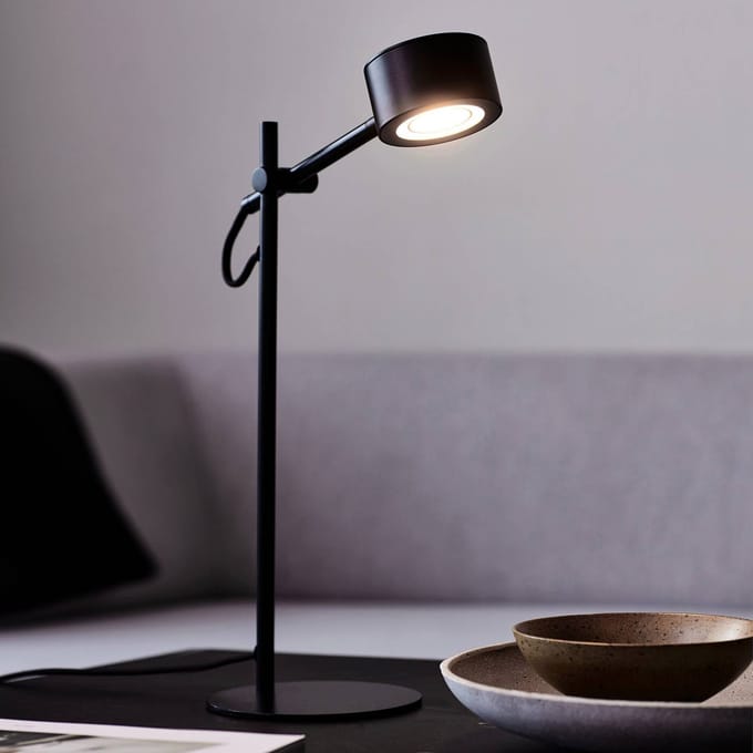 Nordlux Clyde-tafellamp-Moodmaker™ 3 step dimmable-zwart