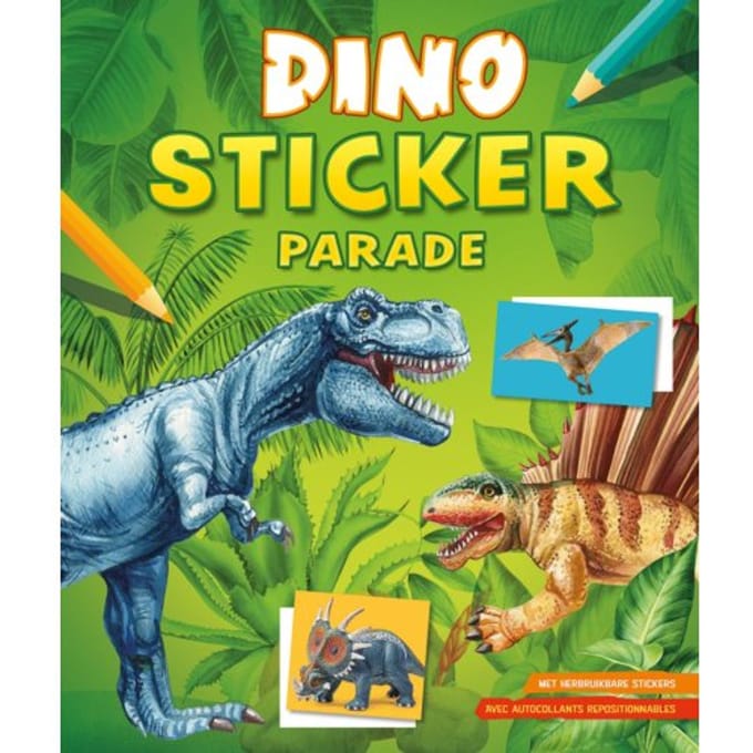 Deltas Dino Sticker Parade Stickeralbums