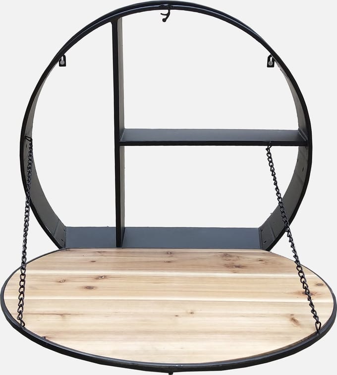 SenS-Line - Vino Wine Cabinet - Zwart - Wijnrek