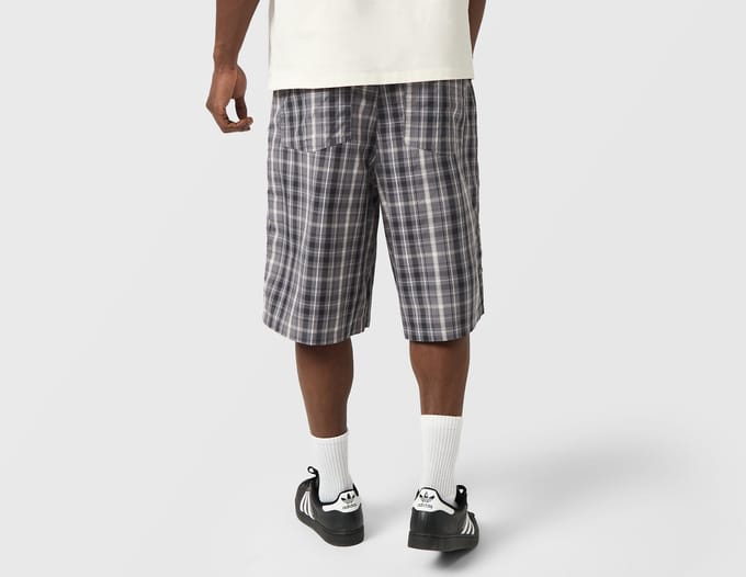 Home Grown Dover Check Shorts, grijs