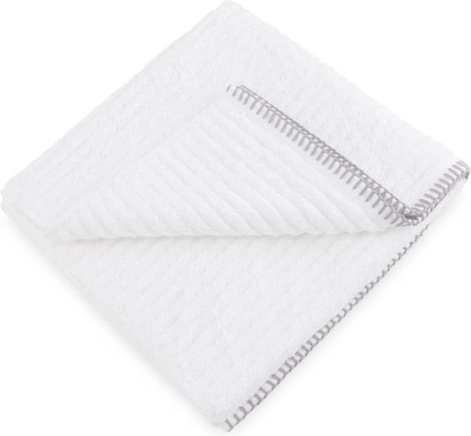 Heckett & Lane 2-pack bamboo strandlakens wit - 90x180 - natuurlijk materiaal - luxe uitstraling