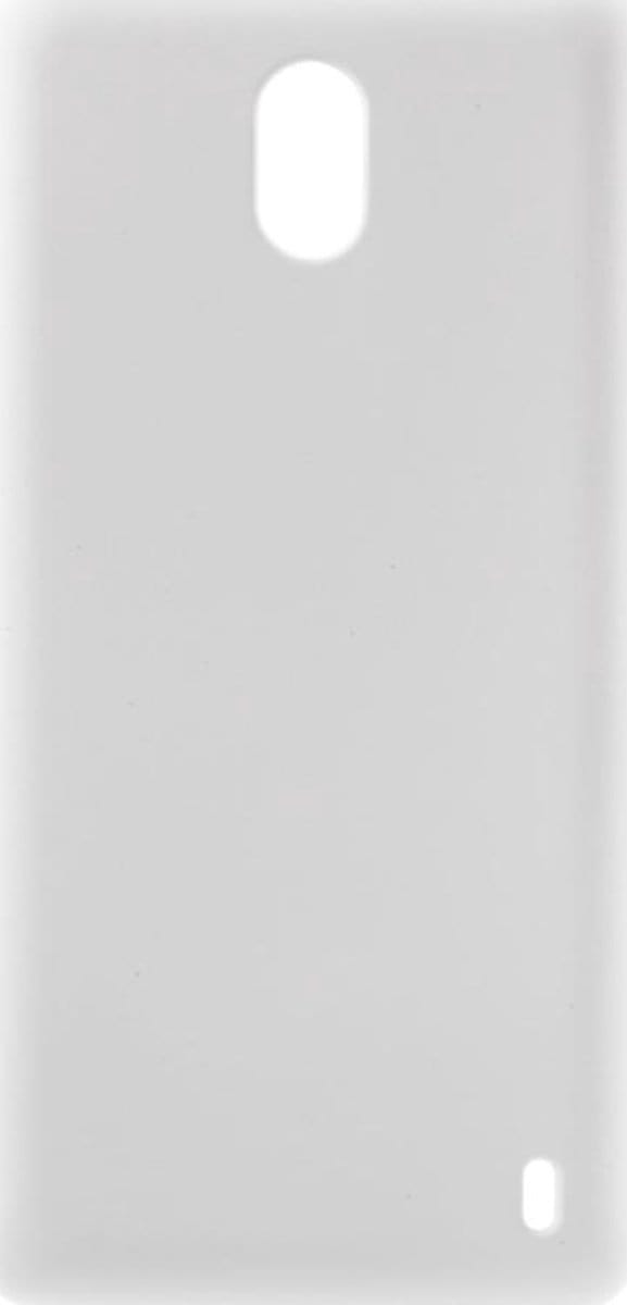 Shop4 - Nokia 2 Hoesje - Harde Back Case Wit
