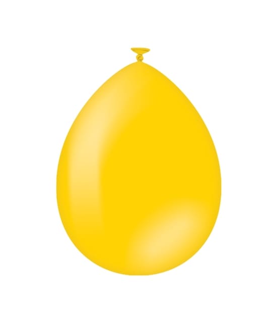 Ballonnen | 25 stuks | Kleur: Geel | Afmeting: 30cm