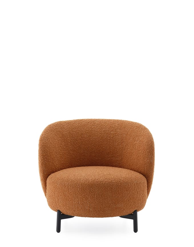 Kartell Lunam fauteuil Curly - KartellCurlyC3Orange