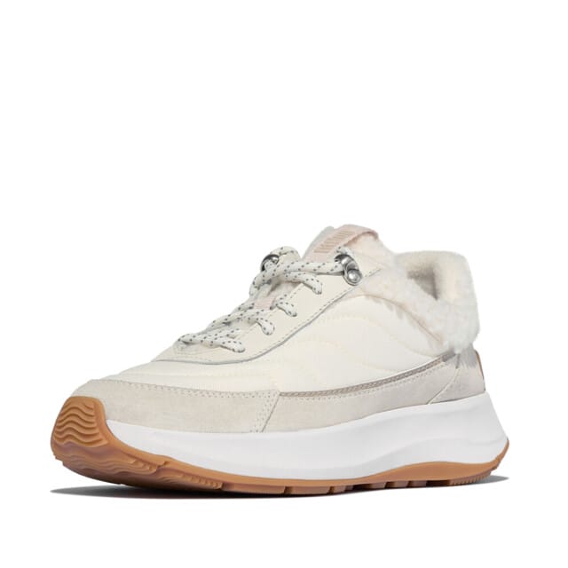 FitFlop FitFlop F-Mode Flow Shearling-Mix Sneakers - Maat 37