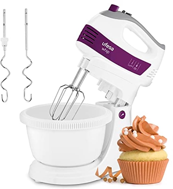 Mixer Kneedmachine met Roterende Kom, 400W, 5 Snelheden + Turbo