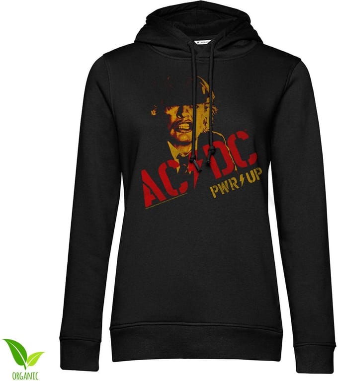 AC/DC Dames Angus Young Pwr Up Girly-hoodie PS-57-ACDC016-H56-12