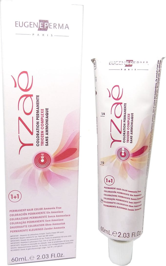 Eugene Perma Yzae Haarkleurcrème Permanent zonder ammoniak 60ml - 05.6 Red Light Brown / Rot Hellbraun