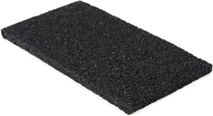 Rubbermagazijn - Rubber tegeldragers - 80 tegels - 20x10cm - Dikte 1cm - Terrasdrager