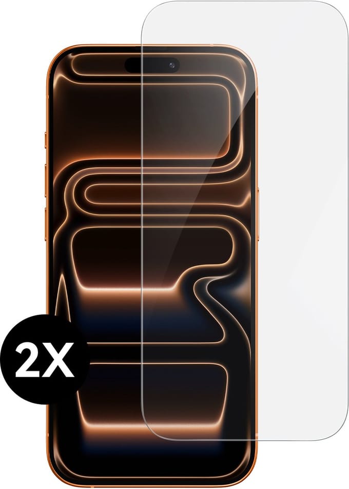 Screen protector geschikt voor iPhone 17 Pro Max Screen protector Glas Gehard Tempered Glass Full Cover - Screenprotector geschikt voor iPhone 17 Pro Max Screen Protector Screen Cover - Volledig dekkend - 2 stuks