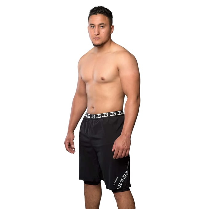 Short MMA 2 in 1 met onderbroek Joyagear