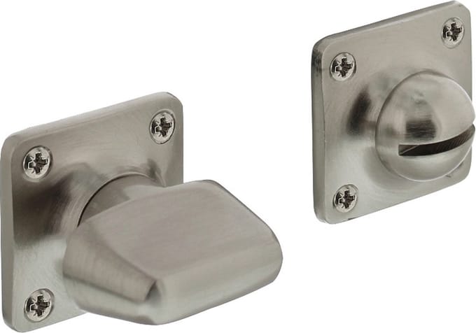Intersteel Rozet toilet-/badkamersluiting vierkant basic nikkel mat