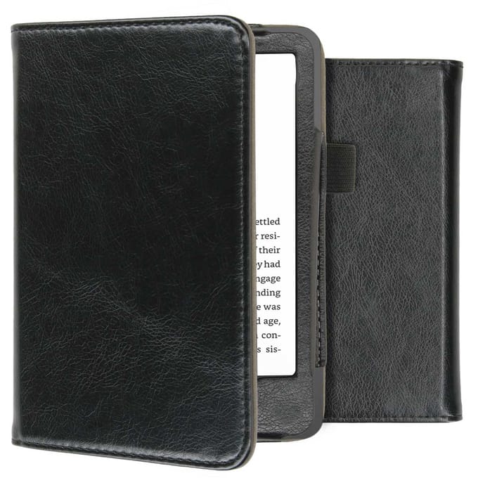 imoshion Vegan Leather Bookcase voor de Amazon Kindle (2024) / Amazon Kindle (2022) 11th gen - Zwart