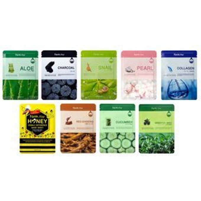 Farmstay - Visible Difference Mask Sheet - 9 Types Cucumber