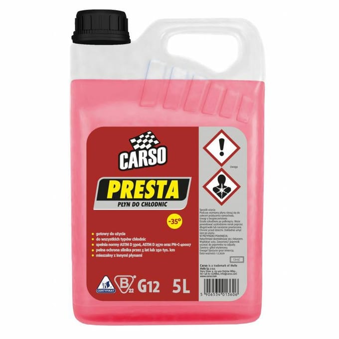 K2 C615C Serie - Koelmiddel - 5L - Rood - -35°C Bescherming