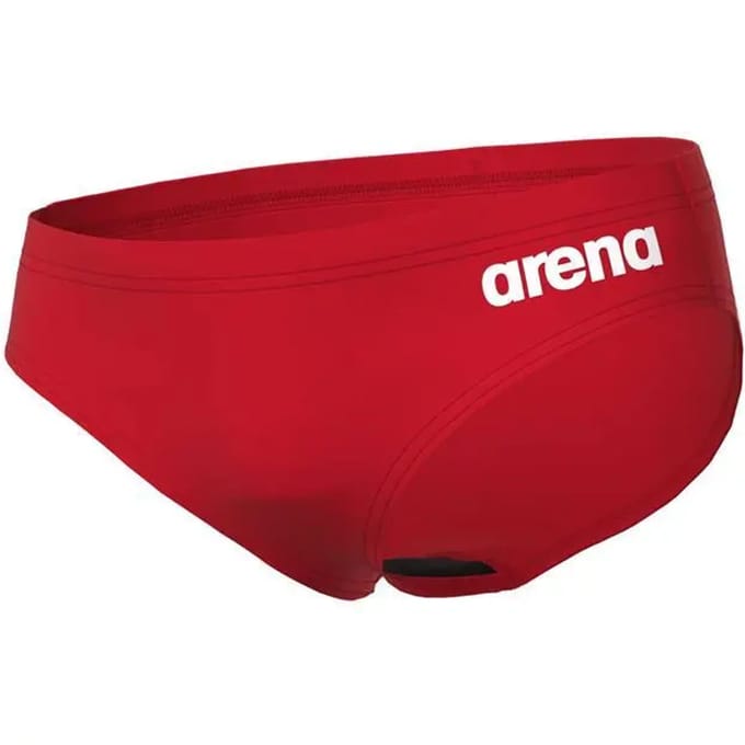 ARENA | B Team Swim Brief Solid red-white (Maat - 2-3)