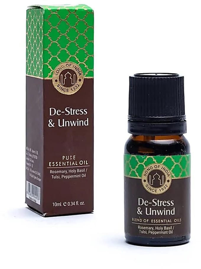 Song of India - De-Stress & Unwind - Etherische olie mix - Pure Essential Oil Blend - 10ml