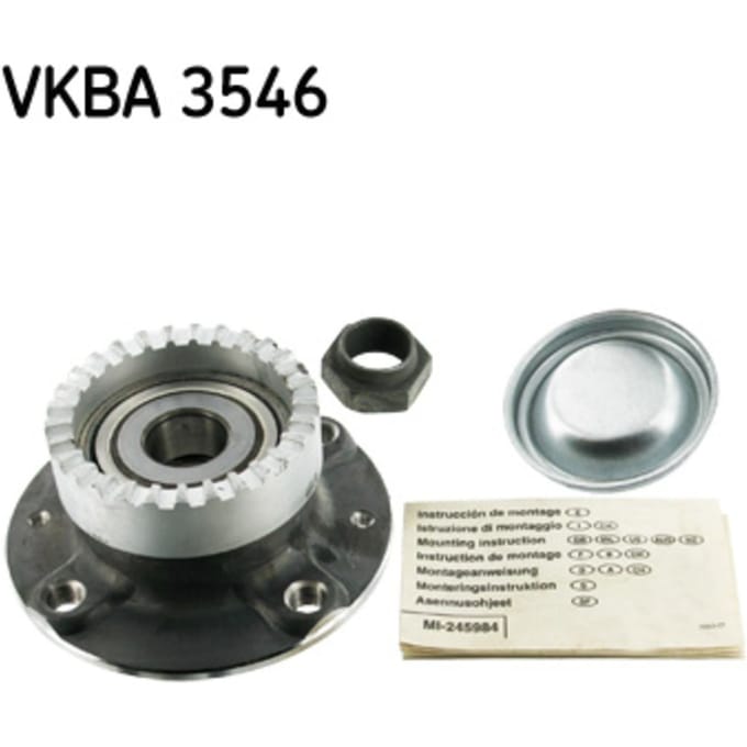 Wiellagerset SKF VKBA 3546