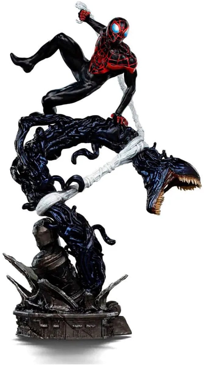 Iron Studios Spider-Man vs Villains Miles Morales Diorama Art Scale 1/10 Statue