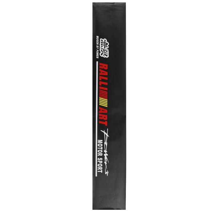 130x21cm Universele PVC Auto Reflecterende Sticker Voorruit Decoratieve Stickers met Schraper voor black