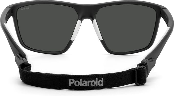 Polaroid Floating Watermaster Black & Grey Drijvende Antislip Sport Zonnebril Spiegellenzen + Band