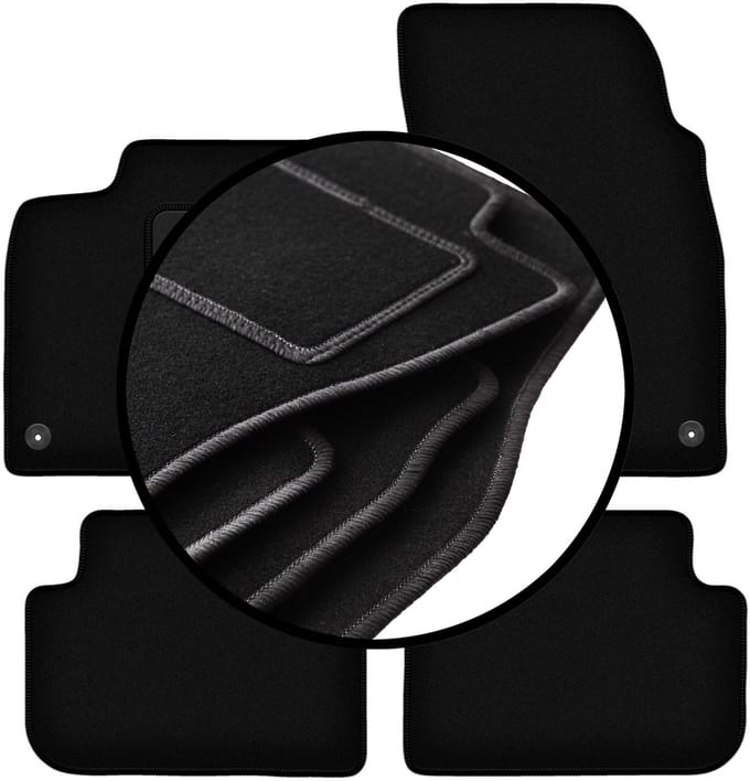 Complete set veloursmatten voor: Audi Q8 SUV (2020-)