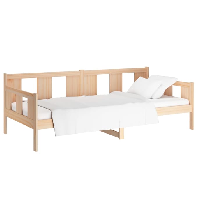vidaXL - Slaapbank - massief - grenenhout - 80x200 - cm