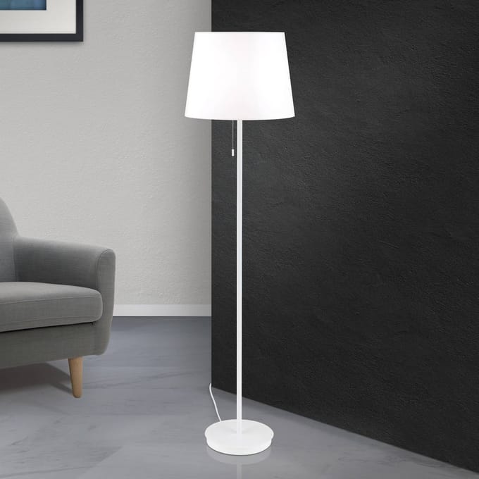 ORION Vloerlamp Ludwig, wit